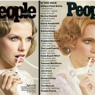 Taylor Swift, al elegante estilo Mia Farrow
