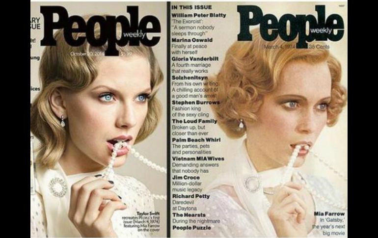 La revista festeja el 40 aniversario con esta publicación. TWITTER / @taylorswift13