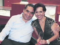 Empresarios. Luis Gómez y su esposa Lety Jiménez. EL INFORMADOR /