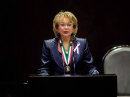 Ser mujer, anciano, niño o niña, discapacitado, indígena, migrante o pobre es ser altamente vulnerable, declara la ministra. TWITTER / @ClauDelgadillo1