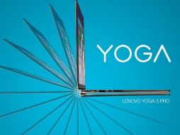 La Yoga Tablet 2 puede mantenerse erguida y sostenida en distintas inclinaciones. TWITTER / @lenovo