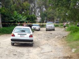 En el incidente están involucrados dos autos: Volkswagen blanco con placas de Zacatecas y  Mazda negro con placas de Baja California. EL INFORMADOR /