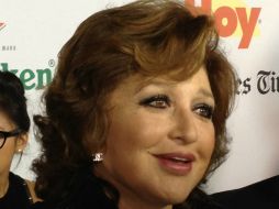 'Me siento emocionadísima y feliz de que se me haga este reconocimiento', dice Angélica María. NTX / J. Romero