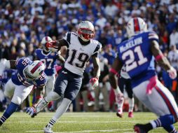 Brandon LaFell realiza dos recepciones de touchdown, incluida una de 56 yardas. AP / M. Groll