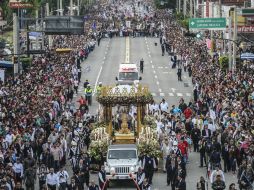 Los fieles acompañaron a la Virgen de Zapopan. EL INFORMADOR / F. Atilano