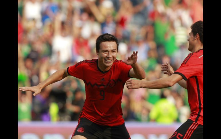 El delantero anota el gol del triunfo frente a Panamá con pocos minutos en la cancha. EFE / J. Méndez