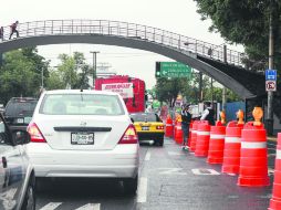 Obras. La construcción de la Línea 3 se realiza en la Glorieta de la Normal y en Zapopan Norte. EL INFORMADOR /  A. García