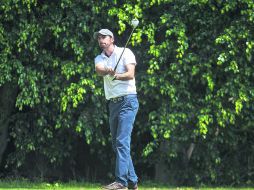 Cierra fuerte. Juan Pablo Colín, del Guadalajara Country Club, logró cuatro birdies seguidos en la recta final del torneo. EL INFORMADOR /  J. Mendoza