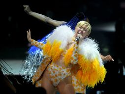 La cantante había compartido en su perfil una imagen en la que luce 'topless'. EL INFORMADOR / ARCHIVO