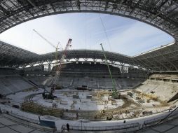 Son 11 las ciudades que acogerán el Mundial de Rusia 2018, con la renovación de la mayoría de sus estadios. EFE / ARCHIVO.