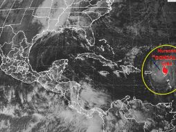 Se ubica a dos mil 535 kilómetros al este de las cosas de Quintana Roo. TWITTER / @conagua_clima