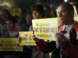 Algunos consideran que la única alternativa es la declaración de una Independencia inmediata. EFE / T. Albir