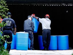 La compañía dice tener  permiso para aceptar el material, pero no aceptará. AFP / M. Stone