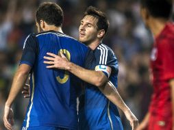 El equipo sudamericano se repuso de la dura derrota ante Brasil. EFE / A. Hofford