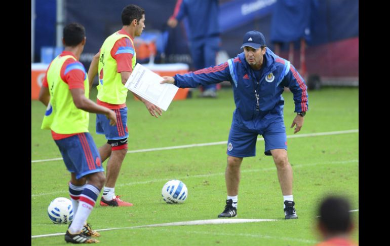 Hay emoción en el técnico rojiblanco por debutar le próximo sábado, ratifica su compromiso de salir adelante. MEXSPORT / J. Díaz