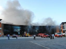 A dos días de los hechos en Palacio de Tierra Caliente, las autoridades no han podido cuantificar los daños a las instalaciones. NTX / ARCHIVO.