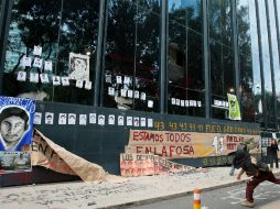 En el lugar, no hay presencia de policías y la circulación de Paseo de la Reforma hacia Chapultepec se encuentra cerrada. EFE / A. Cruz.