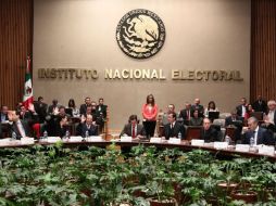 Todas las personas que resulten idóneas después de la exposición presencial, serán entrevistadas. TWITTER / @INEMéxico