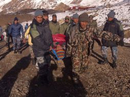 Según autoridades, se ha perdido contacto con 85 turistas que se encontraban en la zona. AFP / NEPAL ARMY