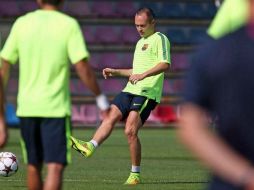 Andrés Iniesta aspira al galardón a pesar de que el Barsa no ganó un título la temporada pasada. TWITTER / @AndresIniesta8