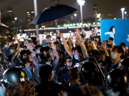 Manifestantes se han pronunciado en redes sociales por los maltratos de las autoridades. AFP / A. Ogle