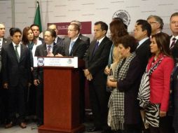 Anaya señala que tras un debate al interio del PAN, se acordó respaldar la decisión de los senadores. TWITTER / @AccionNacional