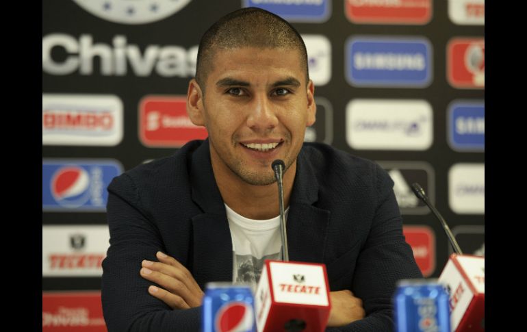 El mediocampista señala tener vergüenza profesional y deportiva, pero dar lo mejor de él para sacar el equipo adelante. EL INFORMADOR / ARCHIVO.