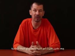 John Cantlie es rehén de los yihadistas desde noviembre de 2012. YOUTUBE / Times Of Lebanon