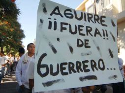 La desaparición de Poderes en Guerrero pretende facilitar la investigación y localización de los estudiantes normalistas desaparecidos. NTX / ARCHIVO