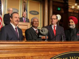 Sanjaya Rajaram ha desarrollado más de 480 variedades de trigo de alto rendimiento y resistentes a enfermedades. NTX / S. Irigoyen