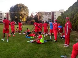 Los pupilos de Saturnino Cardozo hicieron su llegada con equipo completo. TWITTER / @deptolucafc