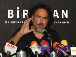 González Iñárritu ofrece conferencia de prensa previa a la presentación de 'Birdman' cinta con la que abre la doceava edición del FICM. NTX / G. Salas