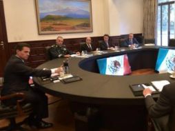 Es la segunda reunión que sostiene el mandatario con el gabinete en dos días para discutir sobre el mismo tema. TWITTER / @PresidenciaMX