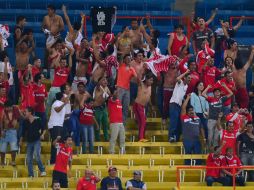 En el Estadio Jalisco se registra una buena entrada durante el partido de Atlas frente a Toluca. MEXSPORT / A. Macias