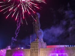 La Minerva lució de rosa en el marco del Día Internacional de la Lucha contra el cáncer. EL INFORMADOR / A. Hernández