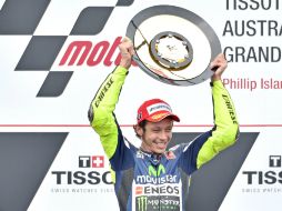 Valentino disputará las dos últimas carreras luchando por el segundo puesto. EFE / J. Castro