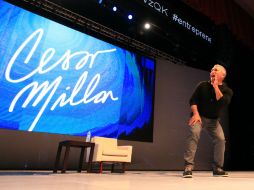 El sinaloense narra que 'llegó al país más rico del mundo a inventar un oficio'. NTX / ESPECIAL