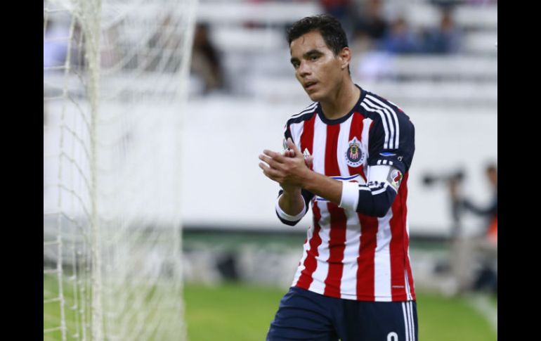 Bravo está a 12 goles de alcanzar la marca de Chava Reyes como mejor anotar rojiblanco, pero a pesar de corta, esa meta se ve lejana. EL INFORMADOR / ARCHIVO