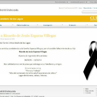 La UdeG condena el asesinato de estudiante en Guanajuato