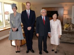 Catalina afirma que ya deseaba salir de la casa, pues padece hiperémesis gravídica, una afección en mujeres embarazadas. AFP / A. Devlin