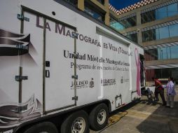 Entre las acciones de la Secretaria de Salud Jalisco está un camión con mastógrafo digital. EL INFORMADOR / ARCHIVO