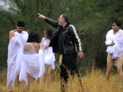 En 2012 Spencer Tunick participó en el Festival La Calaca creando una de sus imágenes. AFP / ARCHIVO