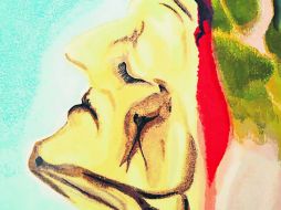 Grabado de Salvador Dalí que se pondrá a la venta este jueves. ESPECIAL / Galería Tsoho