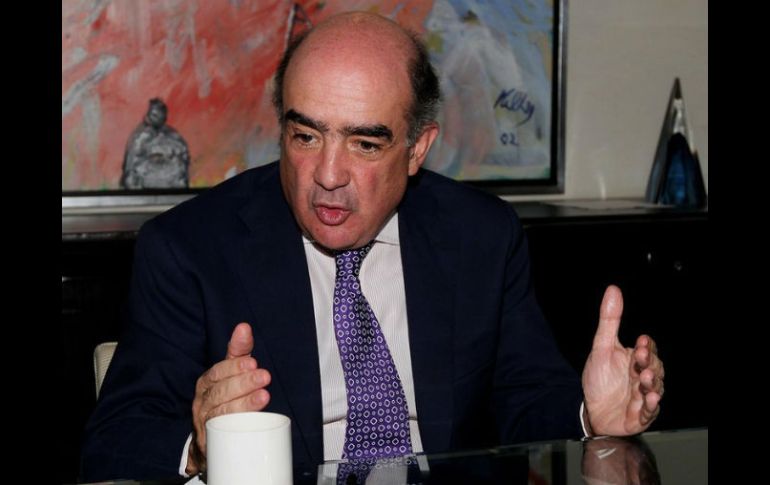 Luis Téllez Kuenzler renunció a la presidencia de la Bolsa de Valores este martes, después de estar al mando por cinco años. NTX / ARCHIVO