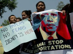 Miles de migrantes han sido deportados sin haber cometido delitos. AFP / ARCHIVO