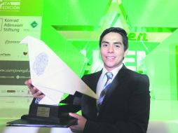 Reconocimiento. José Luis Reyes García, de Estrenón, un empresario que practica los valores humanos. EL INFORMADOR / A. Camacho