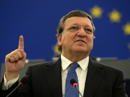 El presidente de la Comisión Europea, José Manuel Barroso, agrega 24.4 millones de euros para investigación médica. AFP / P. Hertzog