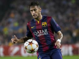 Neymar fue uno de los más importantes en la delantera del Barcelona. NTX / A. Salamé