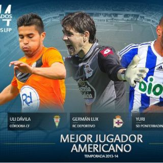 Ulises Dávila, de lo mejor en la Segunda división española