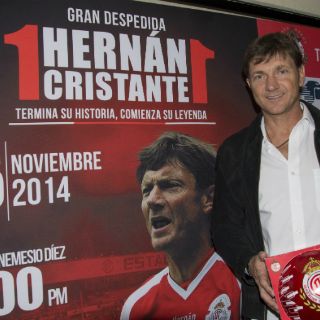 Toluca hará un homenaje a Hernán Cristante